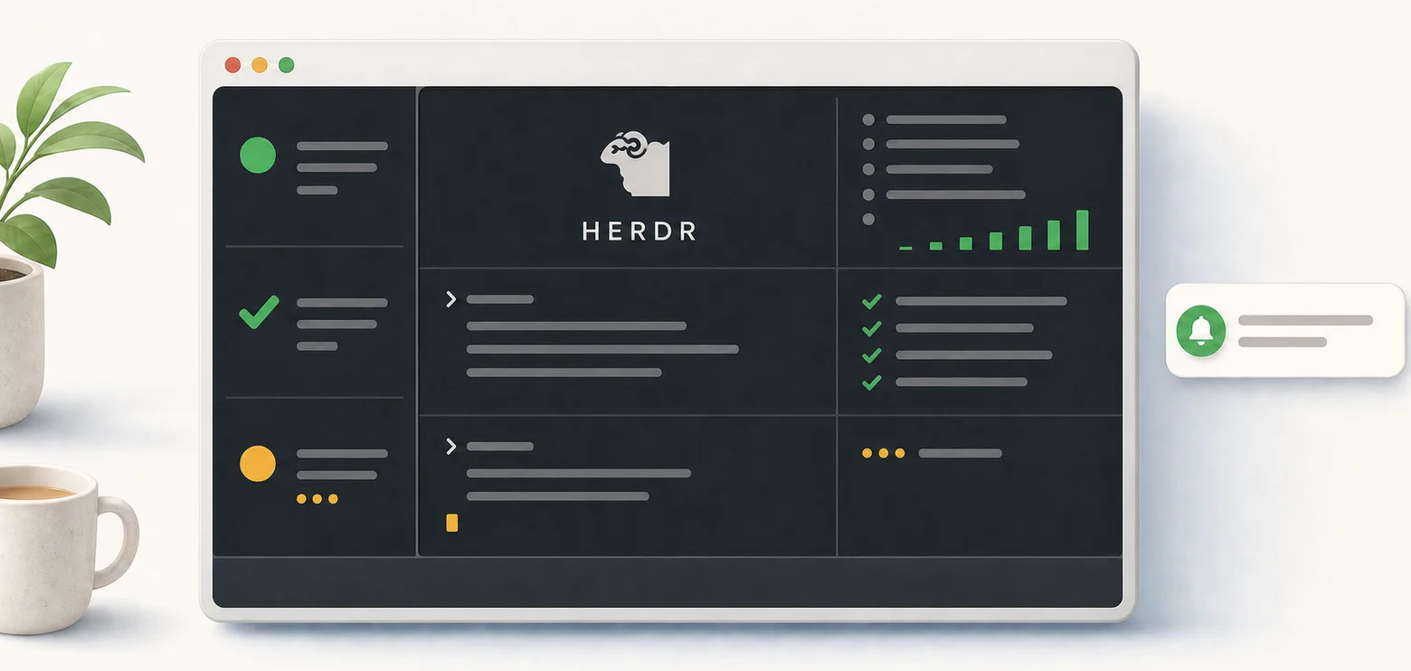 Herdr: The Terminal That Keeps an Eye on My AI Agents