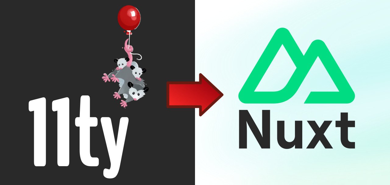 Переезд личного блога с Eleventy на Nuxt Content