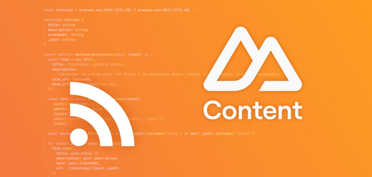How to create RSS feed in Nuxt 3
