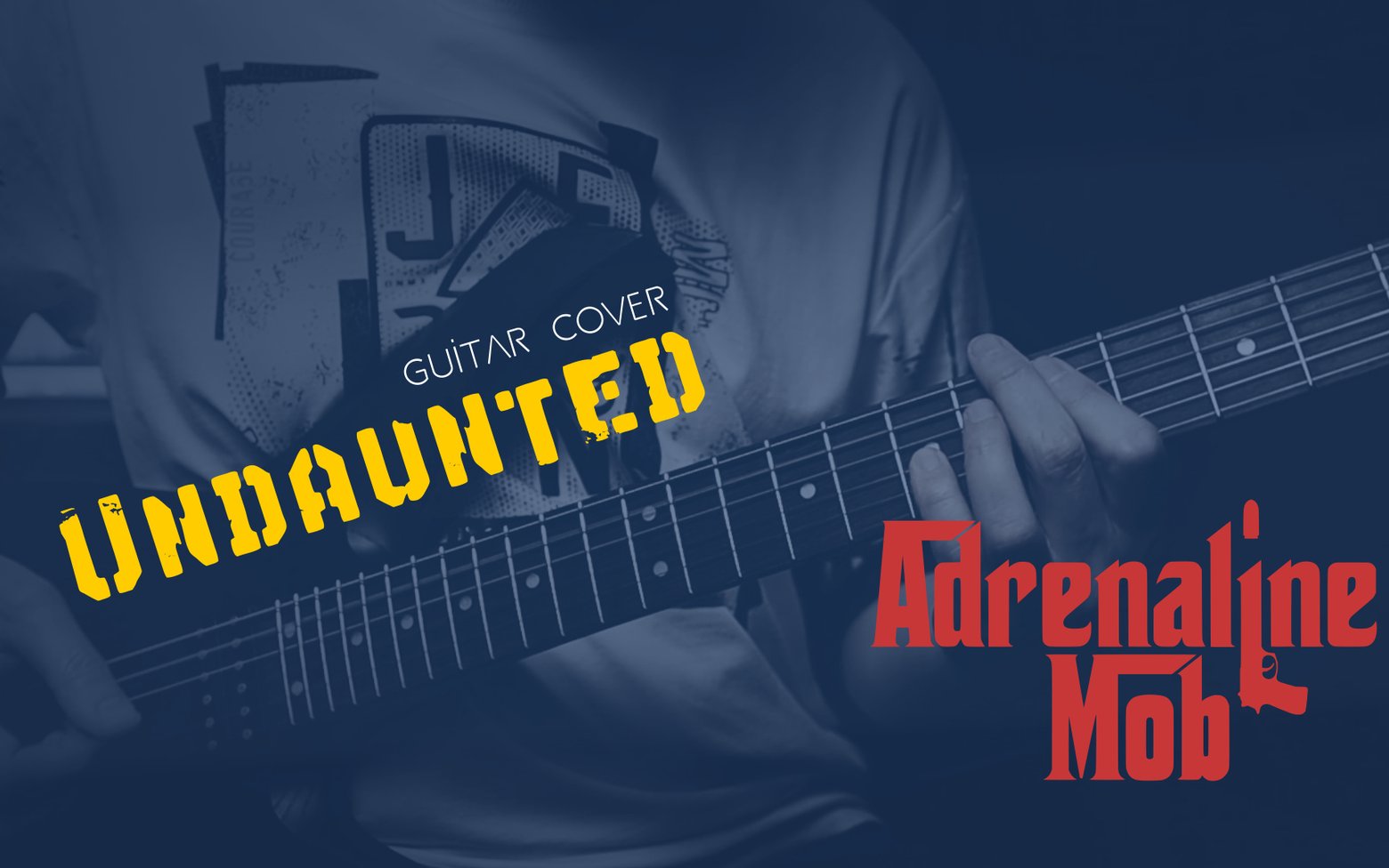 Adrenaline Mob — Undaunted (Guitar Cover)