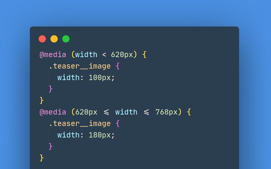 How to use new Media Query syntax in CSS