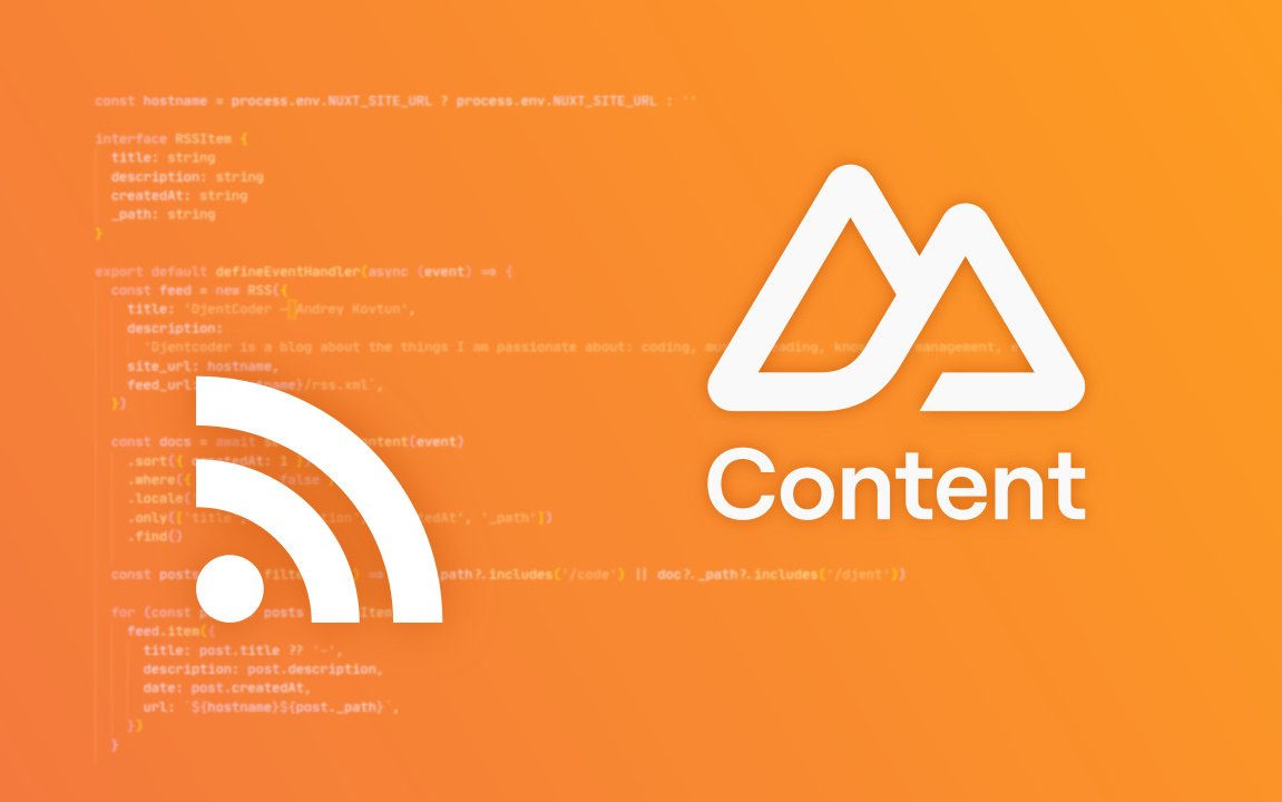 How to create RSS feed in Nuxt 3