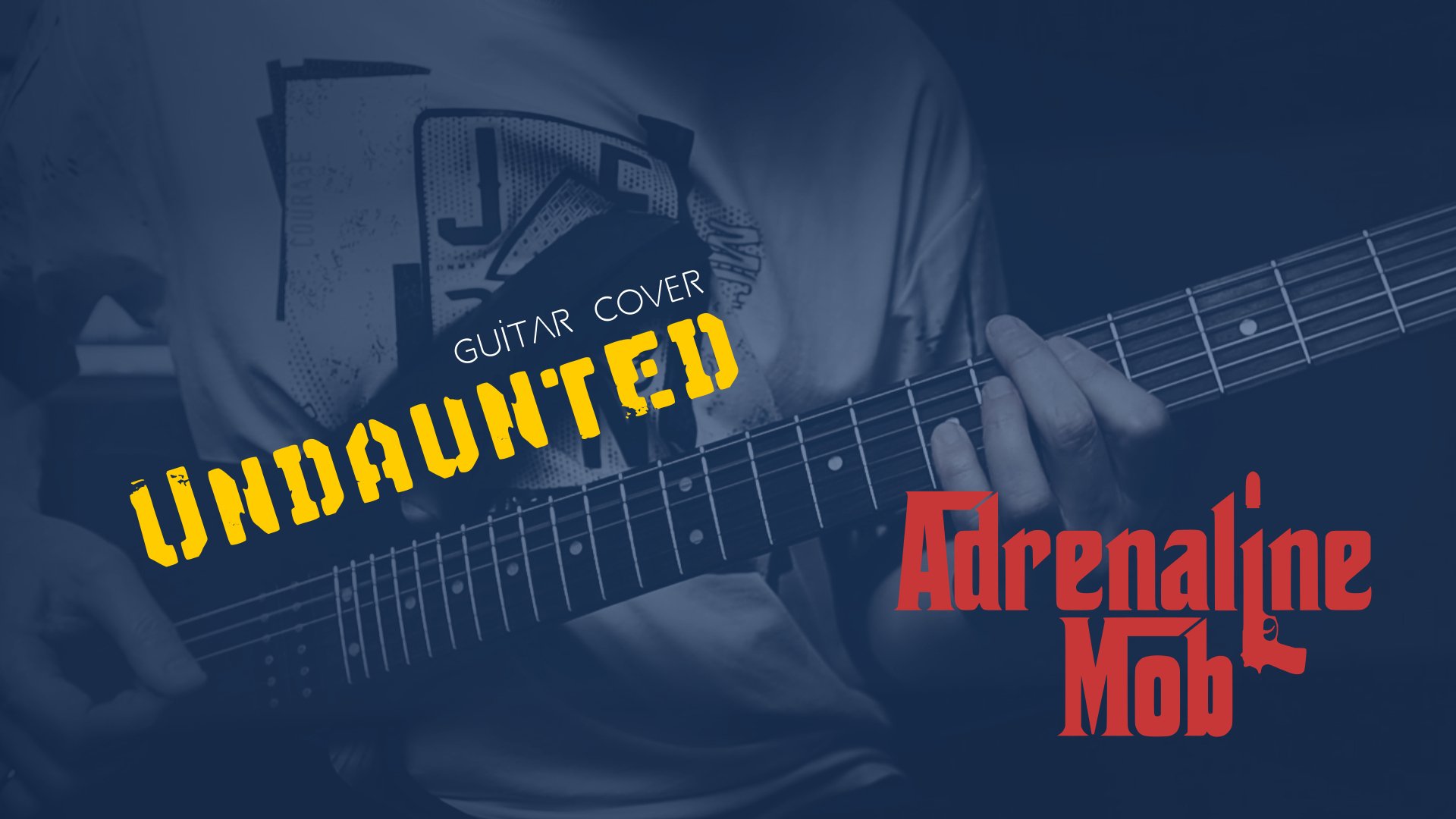 Adrenaline Mob — Undaunted (Guitar Cover)