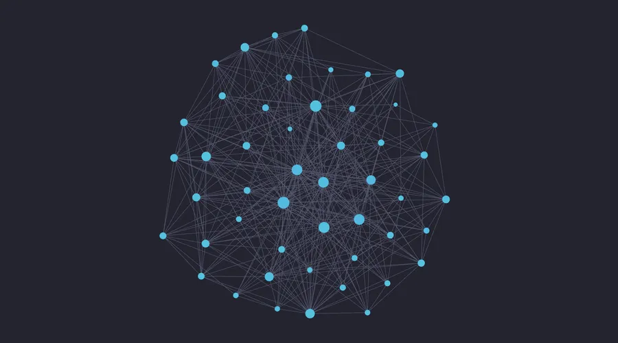 Obsidian graph of one LLM wiki