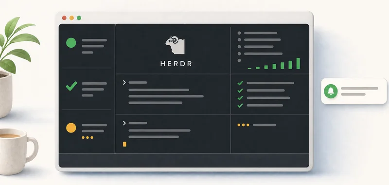 Herdr: The Terminal That Keeps an Eye on My AI Agents